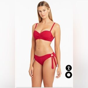 Sea Level Tie Side Regular Pant and bottom!SET!Top-4 and bottom sz6